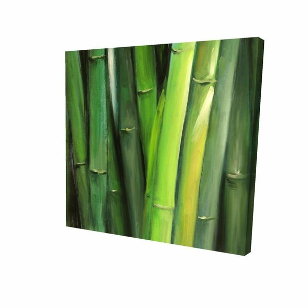 Fondo 16 x 16 in. Bamboo Plant-Print on Canvas FO2792368